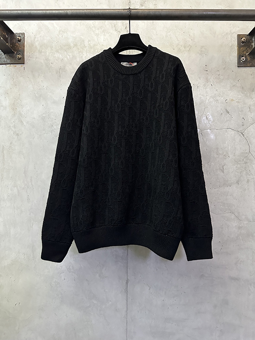ディオールコピー Dior Oblique 全面ジャカードセーター