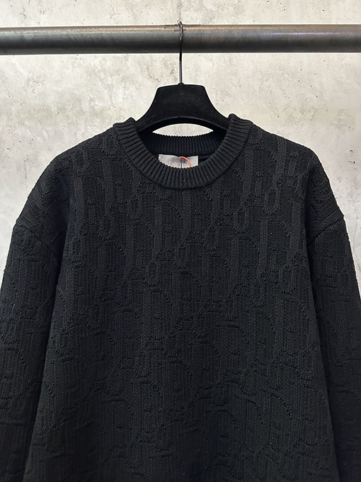 ディオールコピー Dior Oblique 全面ジャカードセーター