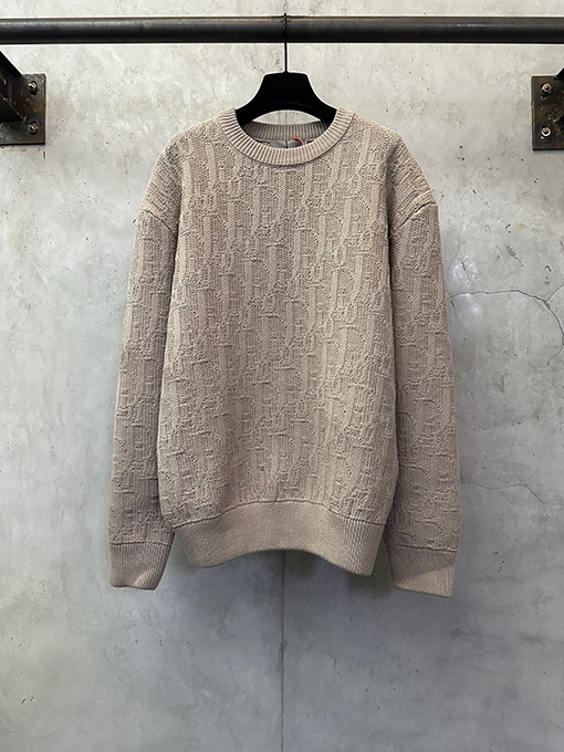 ディオールコピー Dior Oblique 全面ジャカードセーター
