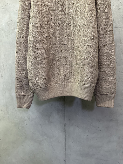 ディオールコピー Dior Oblique 全面ジャカードセーター
