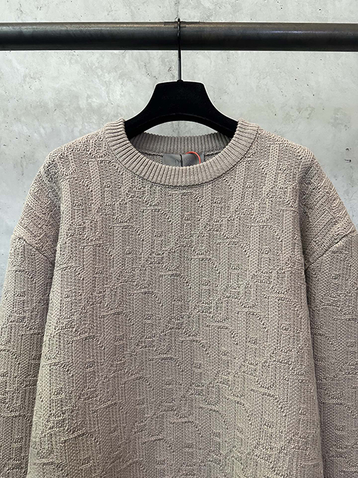ディオールコピー Dior Oblique 全面ジャカードセーター