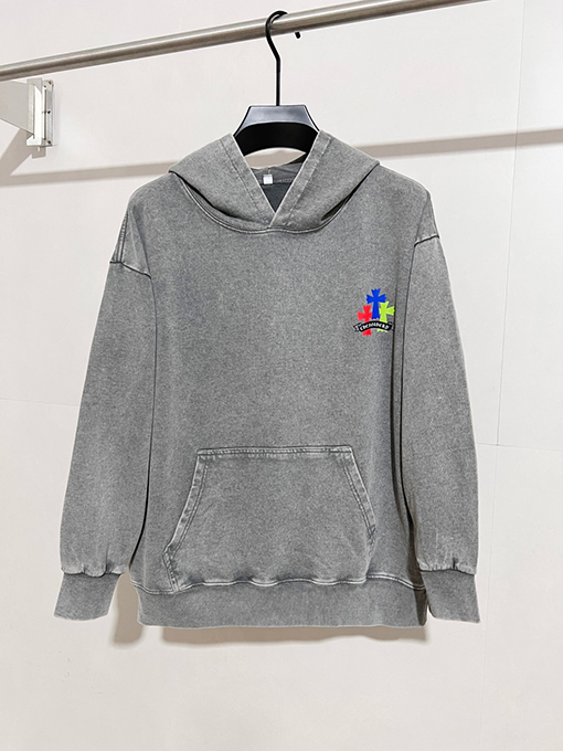 クロムハーツコピー 新しいワイドレッグフード付きスウェットシャツ