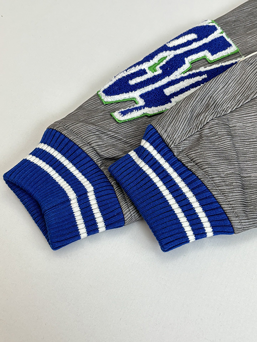 ルイヴィトン 刺繍入りテリーベースボールジャケット