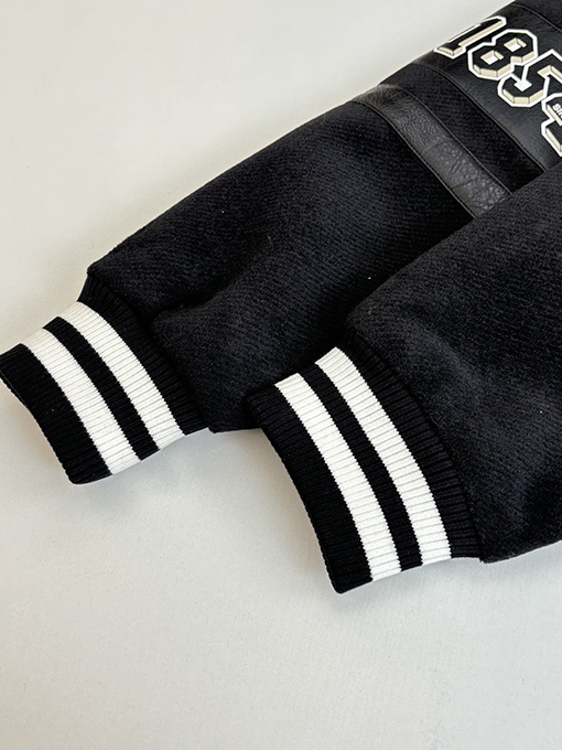 ルイヴィトンコピー マルチロゴパッチワークレザーベースボールジャケット