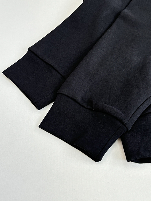 プラダコピー 袖ポケット付きのナイロントリムクルーネックスウェットシャツ