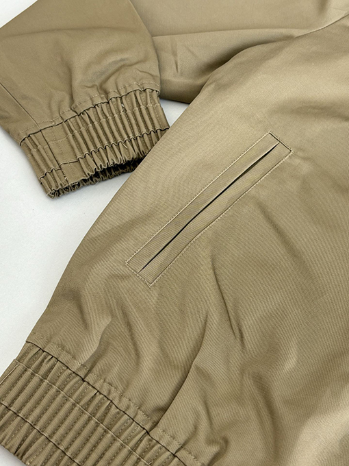 ルイヴィトン 無地ツイル刺繍ロゴ刺繍ボンバージャケット