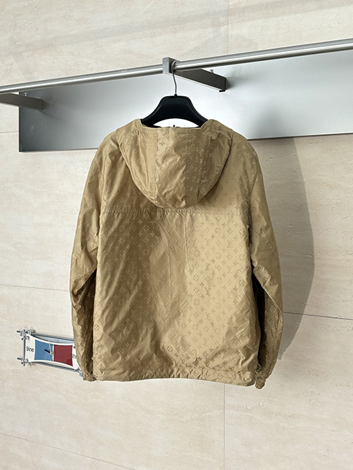 ルイヴィトンスーパーコピー Monogram ナイロンリバーシブル防風ジャケット