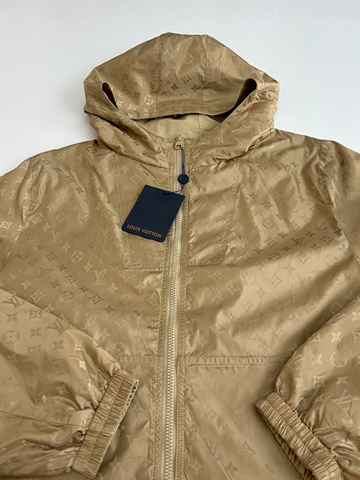 ルイヴィトンスーパーコピー Monogram ナイロンリバーシブル防風ジャケット