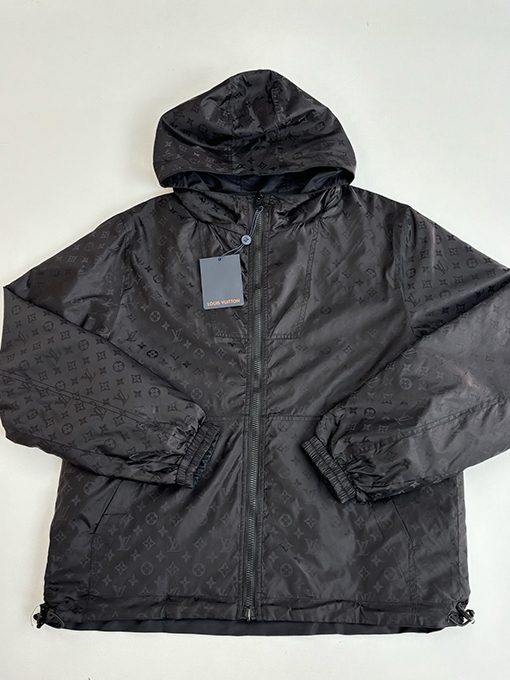 ルイヴィトンスーパーコピー Monogram ナイロンリバーシブル防風ジャケット