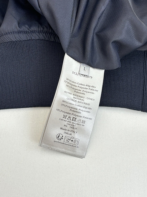 ディオール Essentials カスタム織りのジャカードリボンスタンドカラージャケットシリーズ