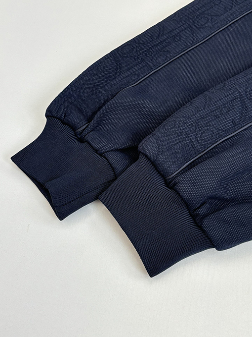 ディオール Essentials カスタム織りのジャカードリボンスタンドカラージャケットシリーズ