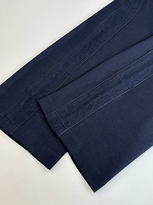 ディオール Essentials カスタム織りのジャカードリボンストレートレッグカジュアルパンツシリーズ