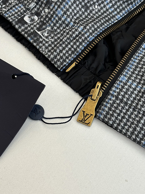 ルイヴィトン ウォータードロッププリント フード付き リバーシブル ナイロン トレンチコート ジャケット