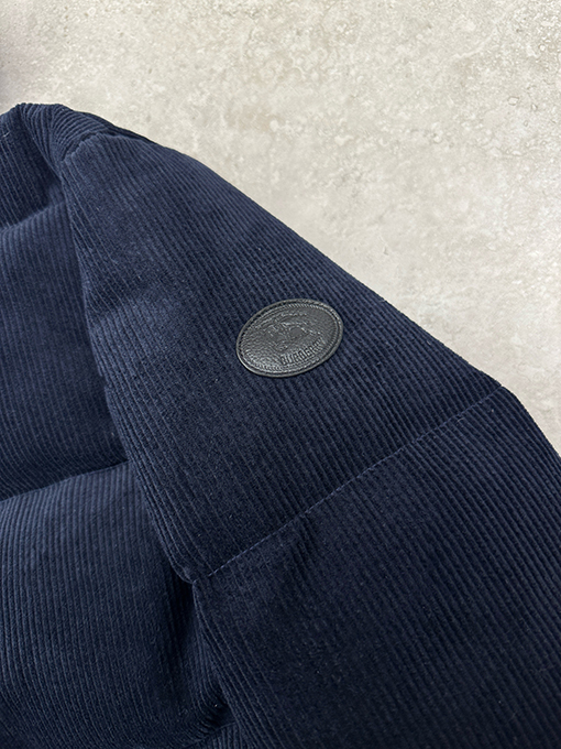 バーバリーコピー コーデュロイダウンジャケット