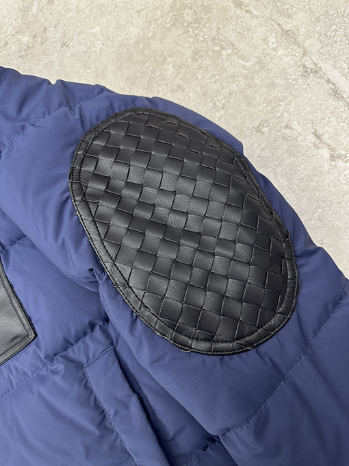 ボッテガヴェネタ パッチワークダウンジャケット