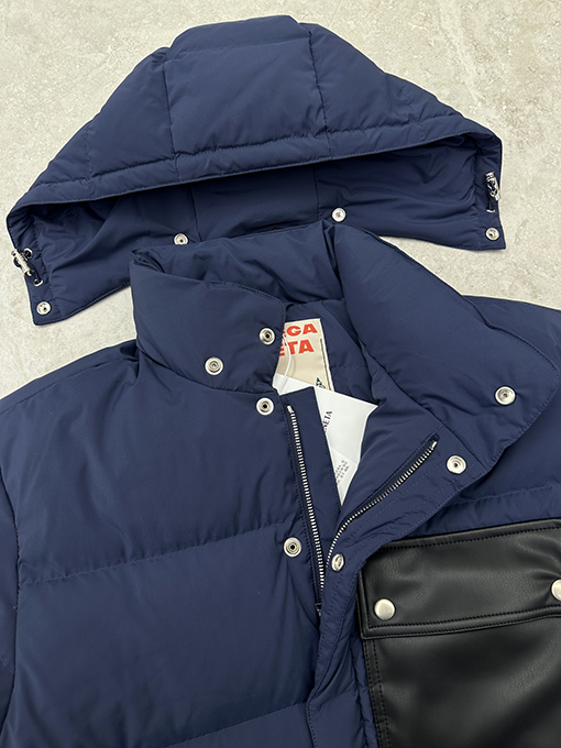 ボッテガヴェネタ パッチワークダウンジャケット