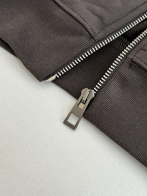 ロエベコピー ロゴ刺繍入りジップアップフード付きスウェットシャツジャケット