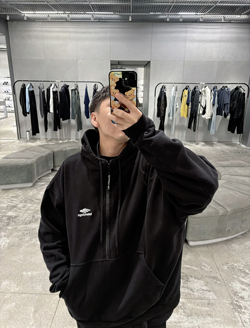 バレンシアガ Balenciaga 3m スキーシリーズ フード付きスウェットシャツ