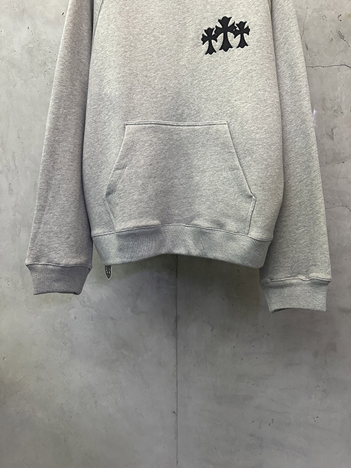 クロムハーツスーパーコピー ロゴ刺繍パーカー
