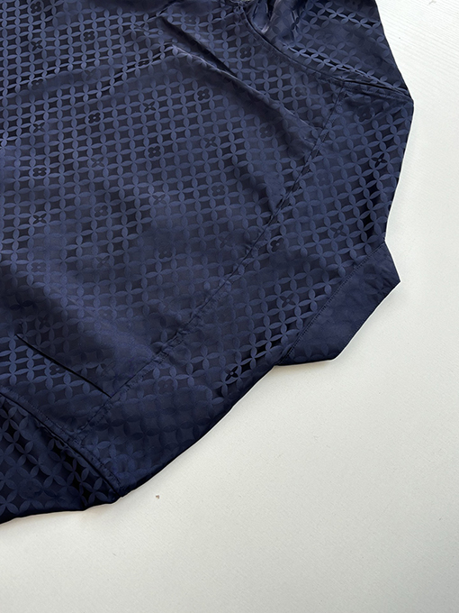 ルイヴィトン Nigo コラボレーションコレクション ポプリンVネックロングスリーブシャツ