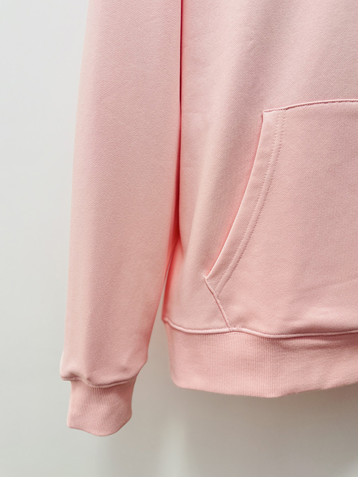 クロムハーツ ドーパミンシリーズ ピンク刺繍フード付きスウェットシャツ