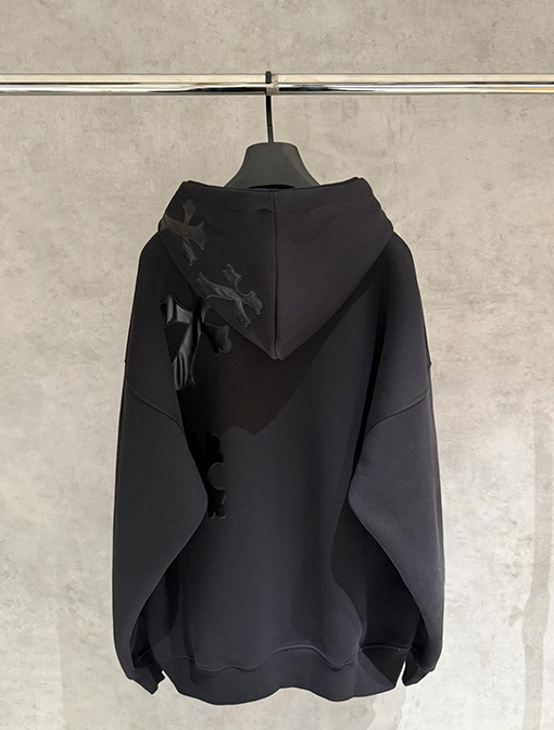 クロムハーツ クラシック長袖フード付きスウェットシャツ