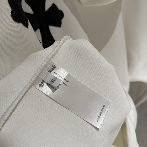 クロムハーツ クロス柄フード付きスウェットシャツ