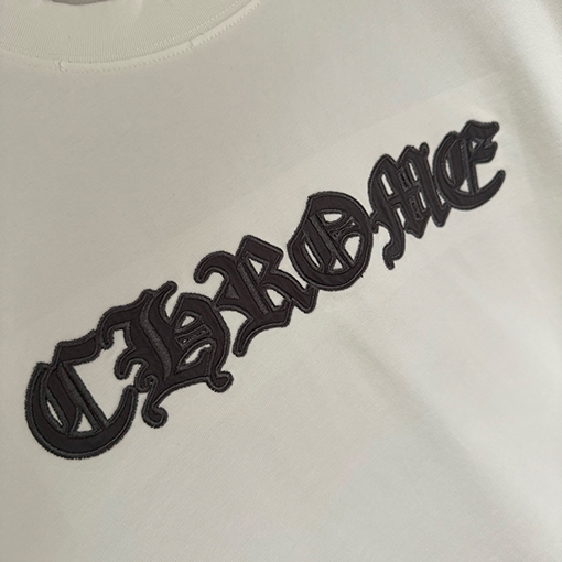 クロムハーツコピー アップリケ刺繍長袖スウェットシャツ