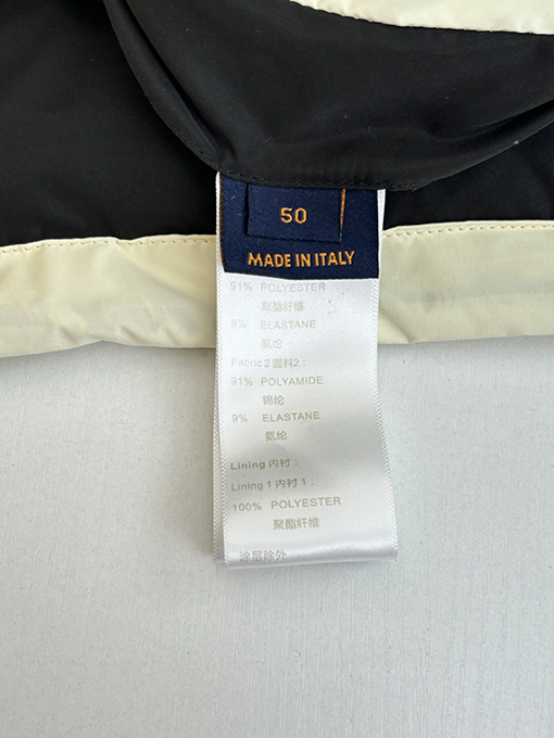 ルイヴィトン Monogram 早春コレクション モノグラムエンボスフード付きダウンジャケット