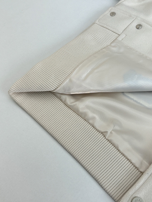 ルイヴィトンコピー バッグスバニーの刺繍りタオルウールベースボールジャケット