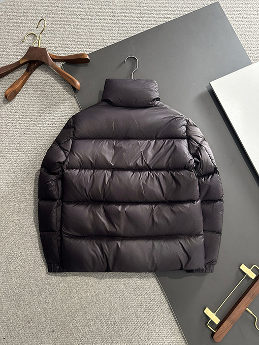 モンクレール Dervox ブルー ファットボーイ オーバーオール ショートパーカー ダウンジャケット