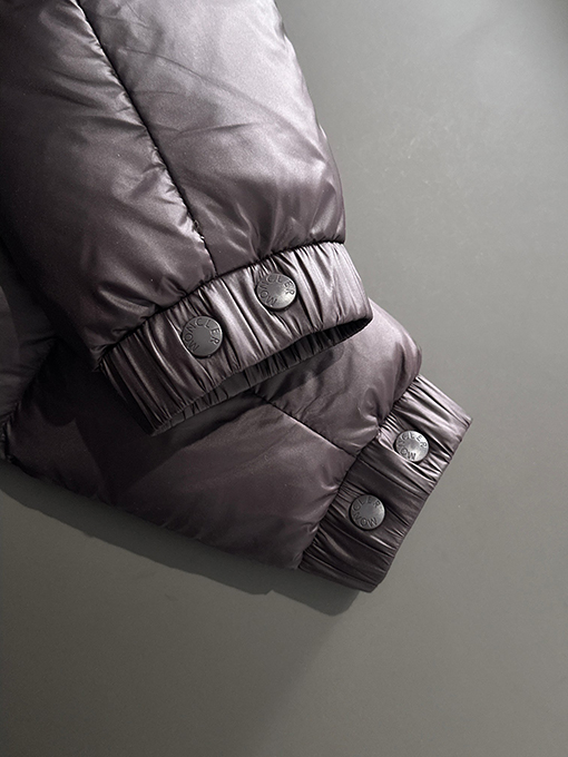 モンクレール Dervox ブルー ファットボーイ オーバーオール ショートパーカー ダウンジャケット