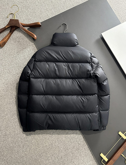 モンクレール Dervox ブルー ファットボーイ オーバーオール ショートパーカー ダウンジャケット