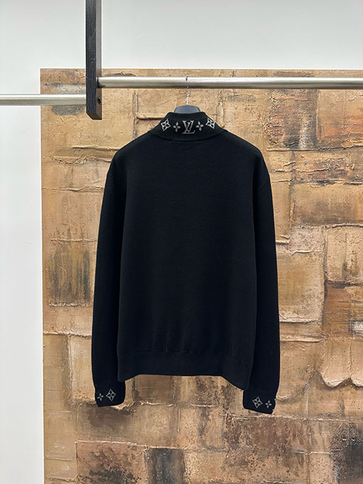 ルイヴィトン モノグラムウールニットカーディガン