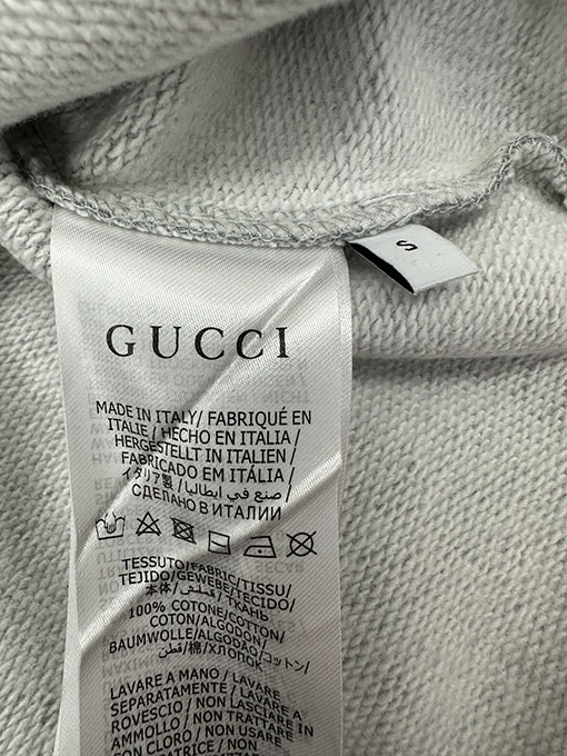 グッチコピー ホースシューバックル刺繍スウェットシャツ