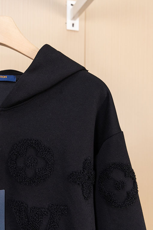 ルイヴィトン 秋冬メンズカジュアルフード付きスウェットシャツジャケット