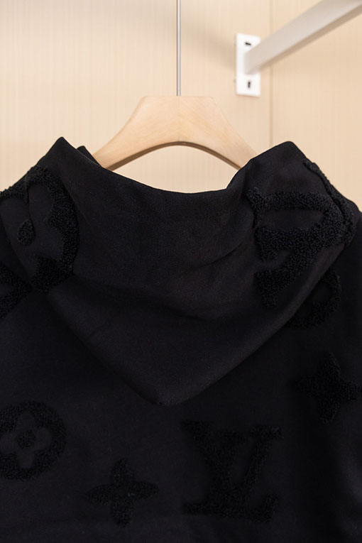 ルイヴィトン 秋冬メンズカジュアルフード付きスウェットシャツジャケット