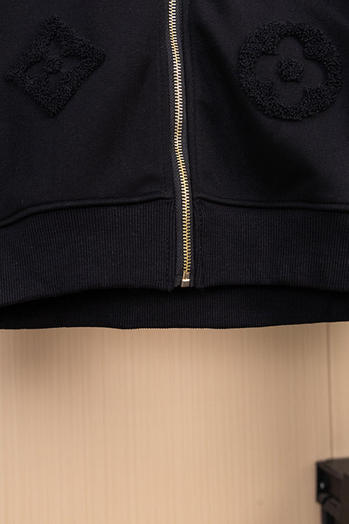 ルイヴィトン 秋冬メンズカジュアルフード付きスウェットシャツジャケット