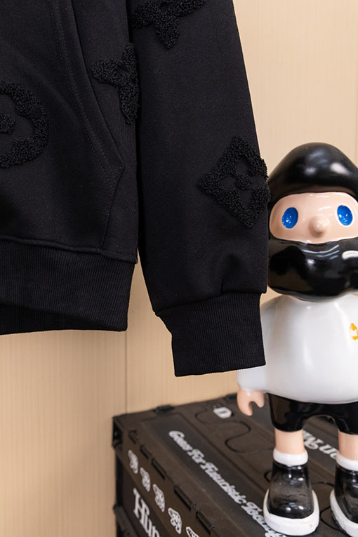 ルイヴィトン 秋冬メンズカジュアルフード付きスウェットシャツジャケット
