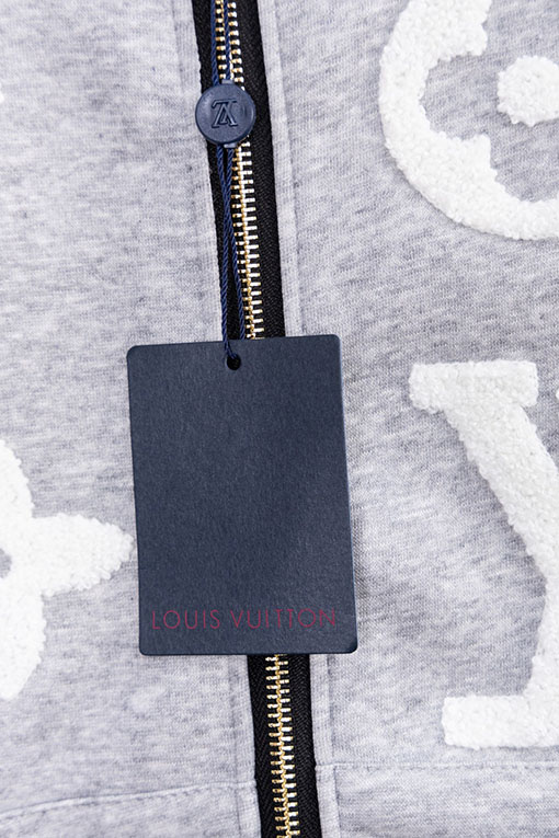 ルイヴィトン 秋冬メンズカジュアルフード付きスウェットシャツジャケット