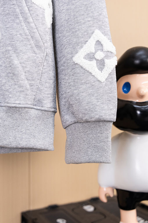 ルイヴィトン 秋冬メンズカジュアルフード付きスウェットシャツジャケット