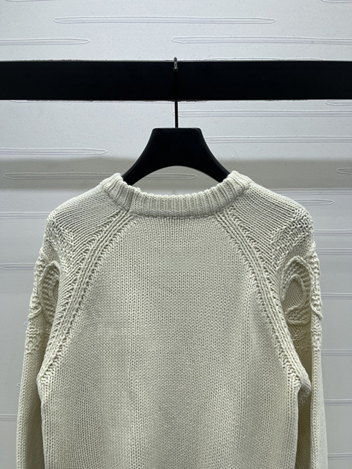 セリーヌ 新しい凱旋門プルオーバー長袖セーター