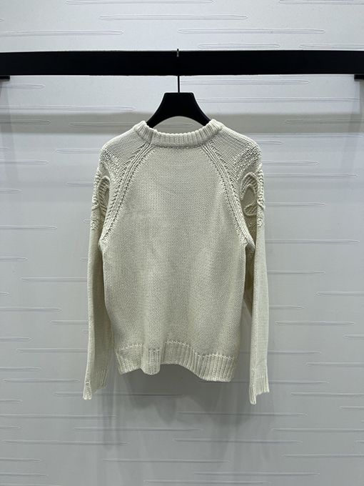 セリーヌ 新しい凱旋門プルオーバー長袖セーター