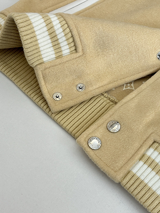 ルイヴィトン ペガサスのフロック刺繍入りペガサスベースボールジャケット