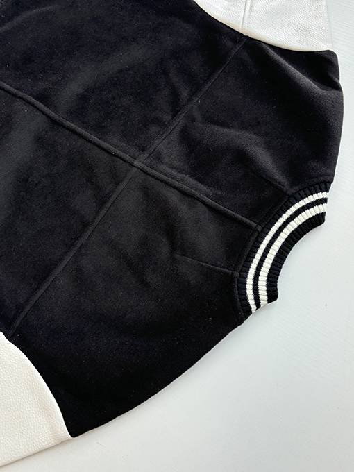 ルイヴィトン ペガサスのフロック刺繍入りペガサスベースボールジャケット