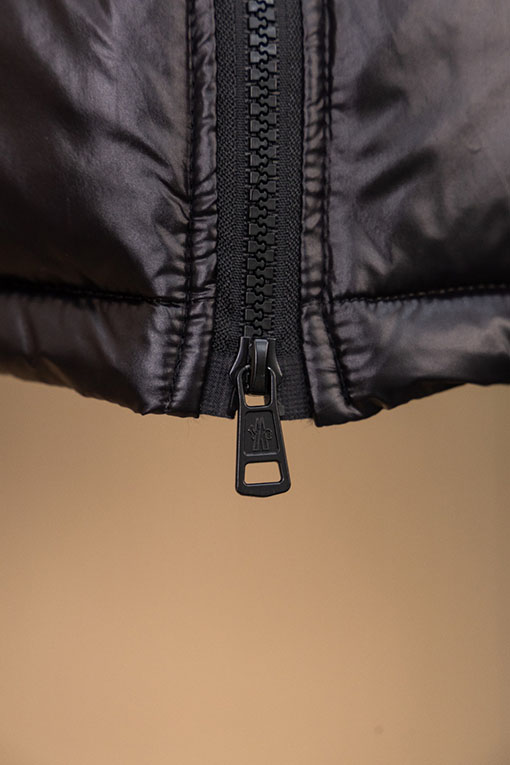 モンクレール Moncler ウールスリーブスタンドカラーニットダウンジャケット