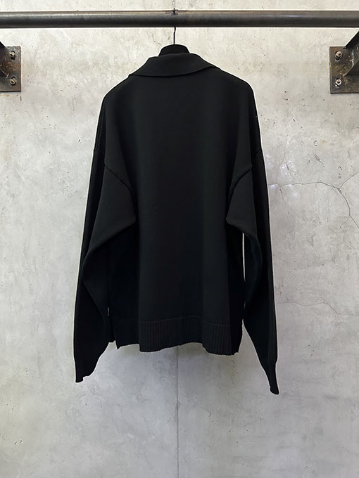 ヴェルサーチコピー ボタンリブトリム付きカーディガン