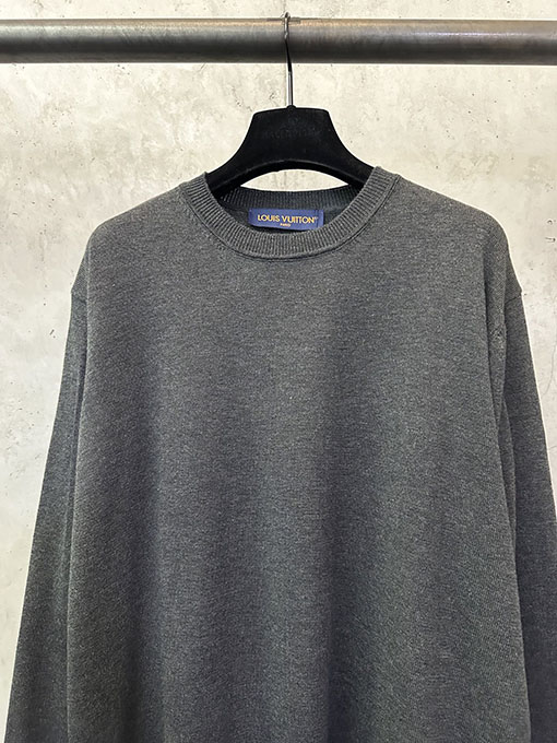 ルイヴィトン LV 袖口付きジャカードカシミアセーター
