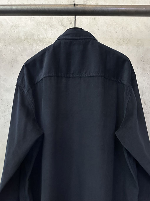 セリーヌコピー ロゴ刺繍ロングスリーブシャツ