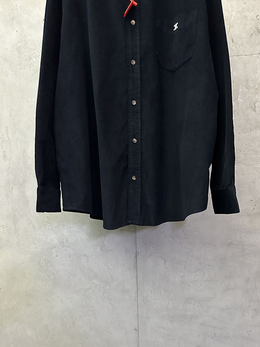 セリーヌコピー ロゴ刺繍ロングスリーブシャツ